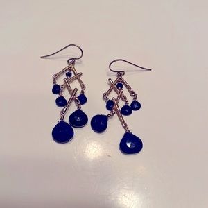 Rare Alexis Bittar semiprecious earrings